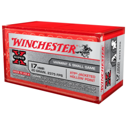 WINCHESTER SUPER-X 17 HMR 20GR XTP JHP