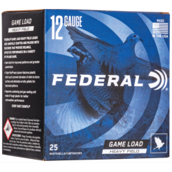 FEDERAL GAME LOAD HEAVY FIELD 12 GAUGE 2.75'' 1.125-7.5