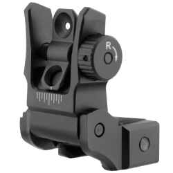 UTG® Super Slim Rear Sight, Manual Flip-up