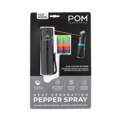 POM Pepper Spray Clip Black