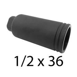 CF Linear Compensator 1/2X36 Long Flash Can - 9MM