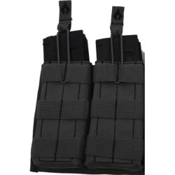 Open Top Double Mag Pouch Black