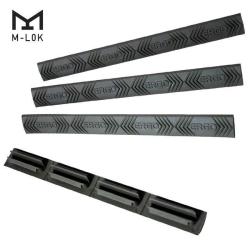 4-SLOT Modular WedgeLock Rail cover (4pk)Blk M-LOK