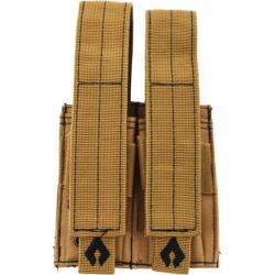 AWS Pistol Double Mag Pouch Tan