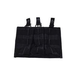 AWS Open Top Triple Mag Pouch Black