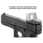 RMR Mount for Glock Rear Sight Dovetail - UTG Super Slim