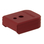 +0 BASE PAD, FOR S&W® M&P® 9/40, RED ALUMINUM
