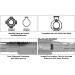 AR15 15" M-LOK Ultra Slim Free Float Handguard - UTG PRO