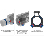 UTG PRO Arwen 15" M-LOK Free Float Handguard, Black