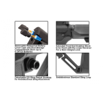 AR15 Ops Ready S1 Mil-spec Stock Only, Black - UTG PRO