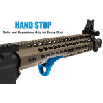 UTG Super Slim Keymod Hand Stop/ Barricade Rest Kit, Black