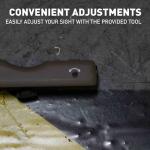 Monstrum Laserbeak M-LOK Laser Sight w/USB-C Rechargeable Battery