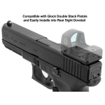 Rear Sight Dovetail Optic Mount, GLOCK® Compatible, DOCTER UTG®
