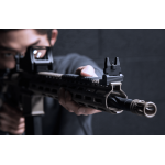 Spring-Loaded AR15 Flip-up Front Sight