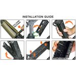 AR15 Drop-in Quad Rail Handguard, Carbine-length - UTG PRO®