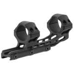 30mm Picatinny Cantilever Mount, 50mm Offset, High Profile, Black - Accu-Sync