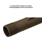 AR15 6-position Receiver Extension Tube, Mil-spec, Bronze