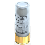 12 ga 2 3/4" 1 ball Rubber - 25/box