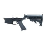 DPMS DP-10 Lower with Panther Polished Trigger with Over Molded Grip, Black
