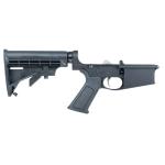 DPMS DP-10 Lower with Panther Polished Trigger with Over Molded Grip, Black