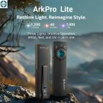 ArkPro Series – Flat Unibody EDC Flashlight with Multi-Light Sources