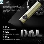 ArkPro Series – Flat Unibody EDC Flashlight with Multi-Light Sources