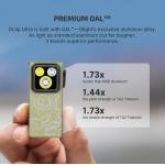 Oclip Ultra Clip-On EDC Light with Flood, Spot, and UV Modes (Olive Topo)