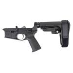 DPMS DP-15 MOE PPT SBA3 Lower, Black