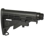 UTG Pro® 6-Position Mil-spec Stock Assembly, Black