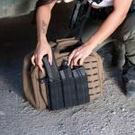 AWS Open Top Triple Mag Pouch Black