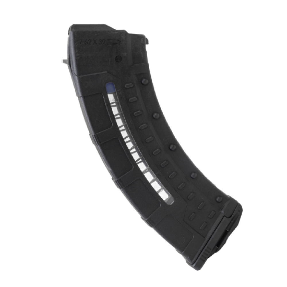 AK/AKM Windowed Polymer Magazine, 30 Round, 7.62X39mm