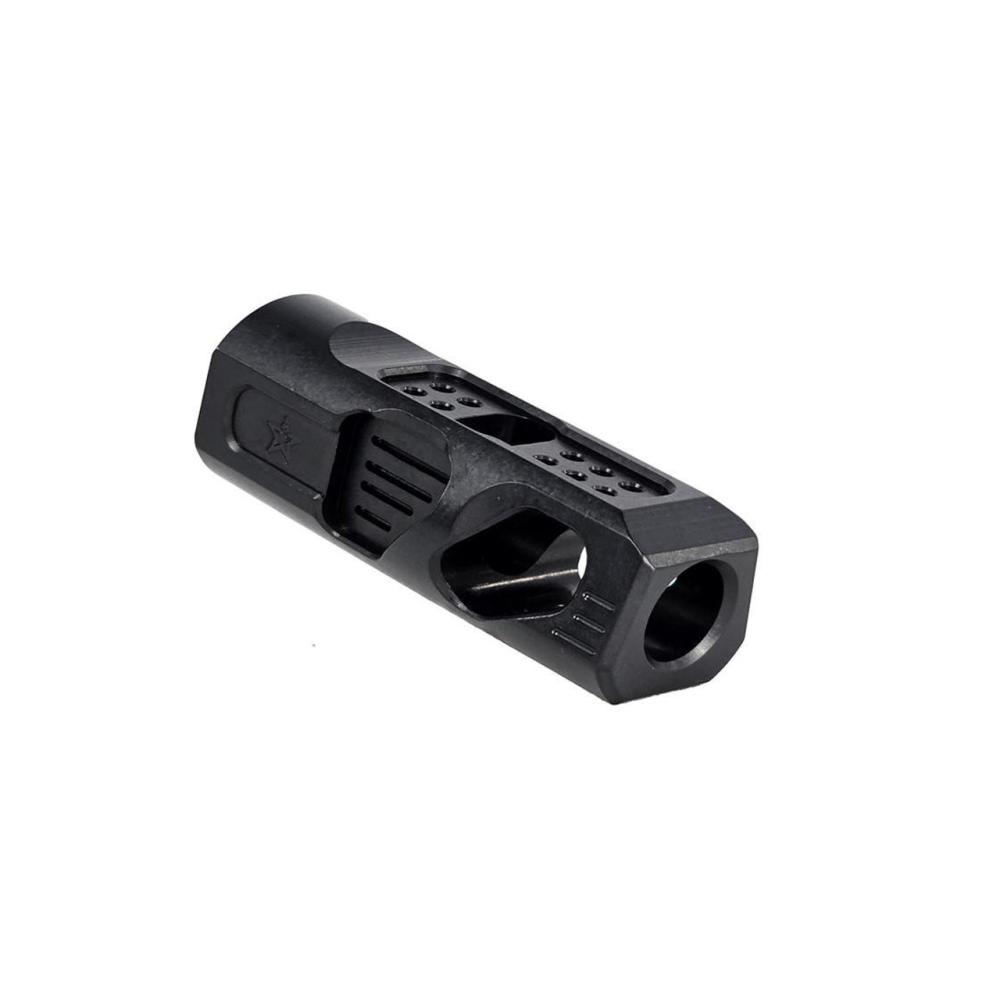 "Ravage" Muzzle Brake 1/2"x28 - .223 / 5.56 / 9MM - Black