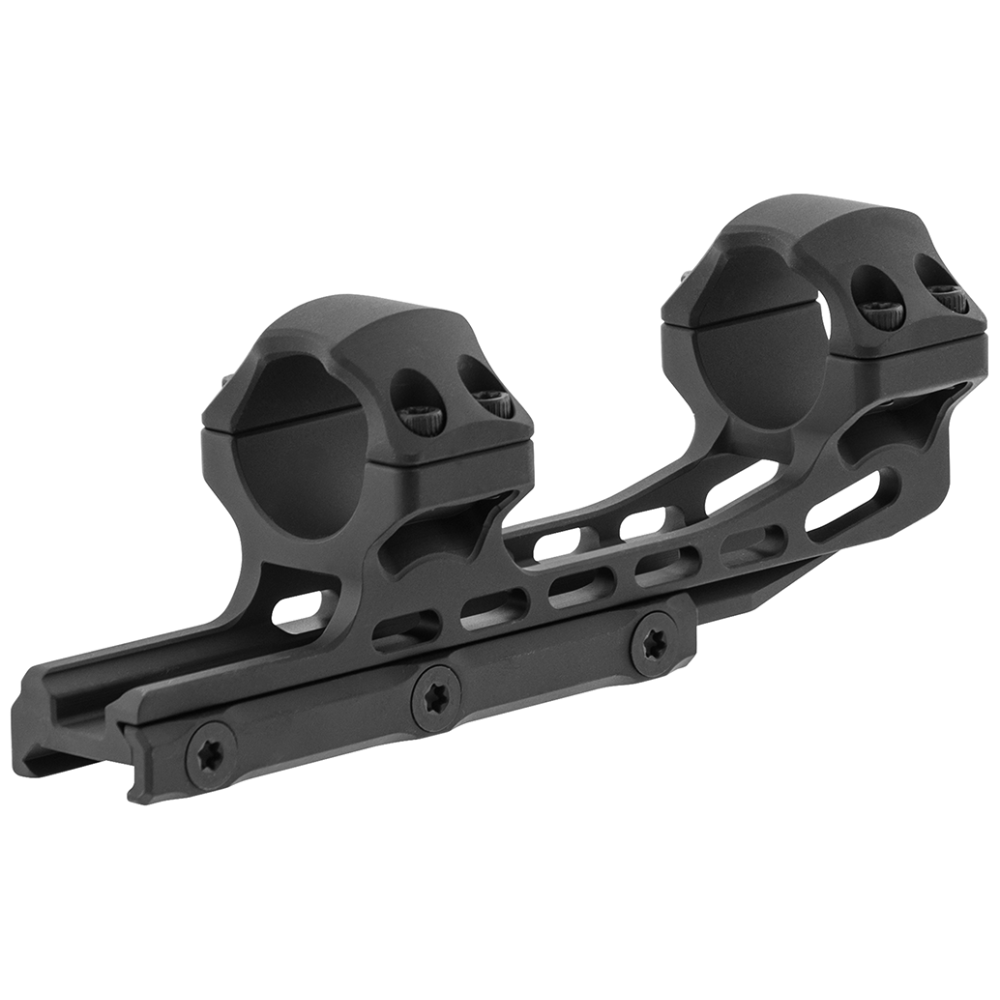 1" Picatinny Cantilever Mount, 50mm Offset, High Profile, Black UTG® ACCU-SYNC®