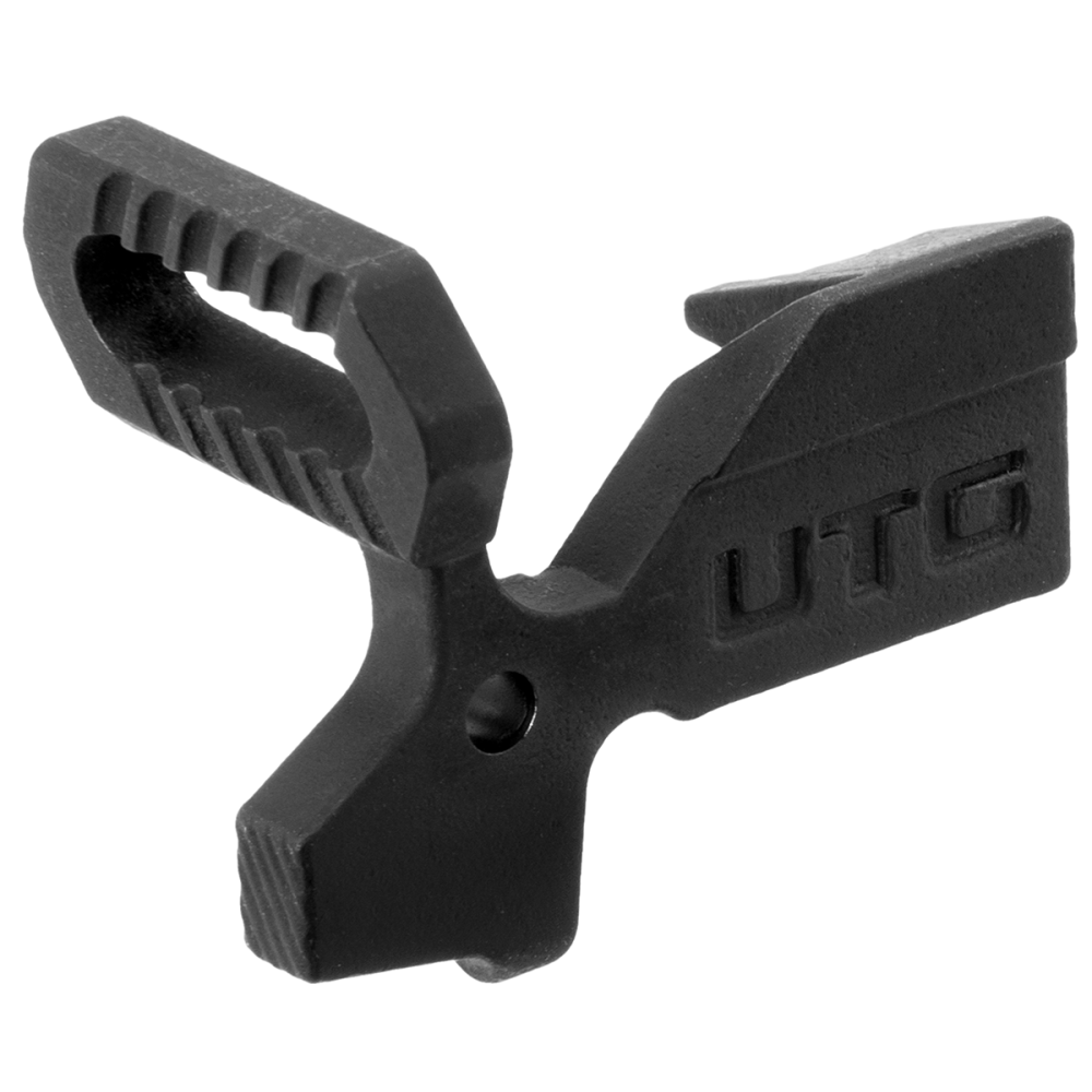 AR15 Oversized Bolt Catch, Black, Steel UTG®