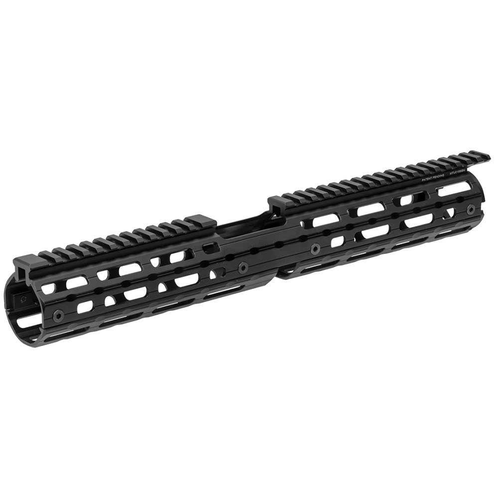 AR15 Super Slim Drop-in M-LOK® Handguard, 15" Carbine-length, Extended Top Rail, FSP Cutout - UTG PRO®