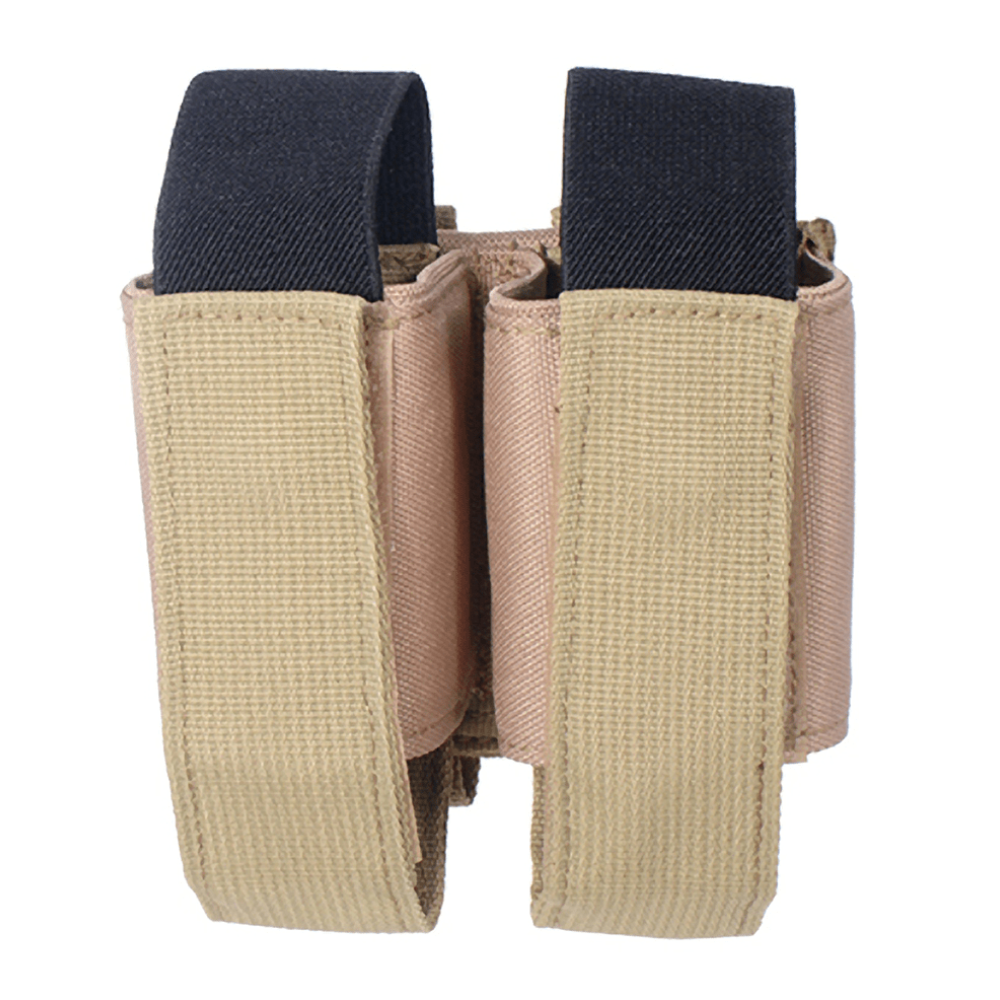 MOLLE 40 mm Grenade Double Pouch, Tan