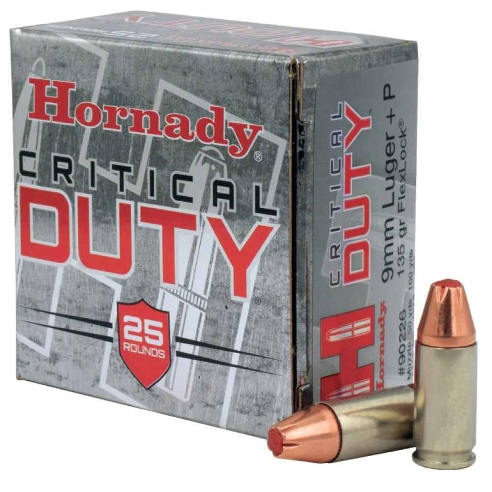 Critical Duty 9mm +P 135GR FLX