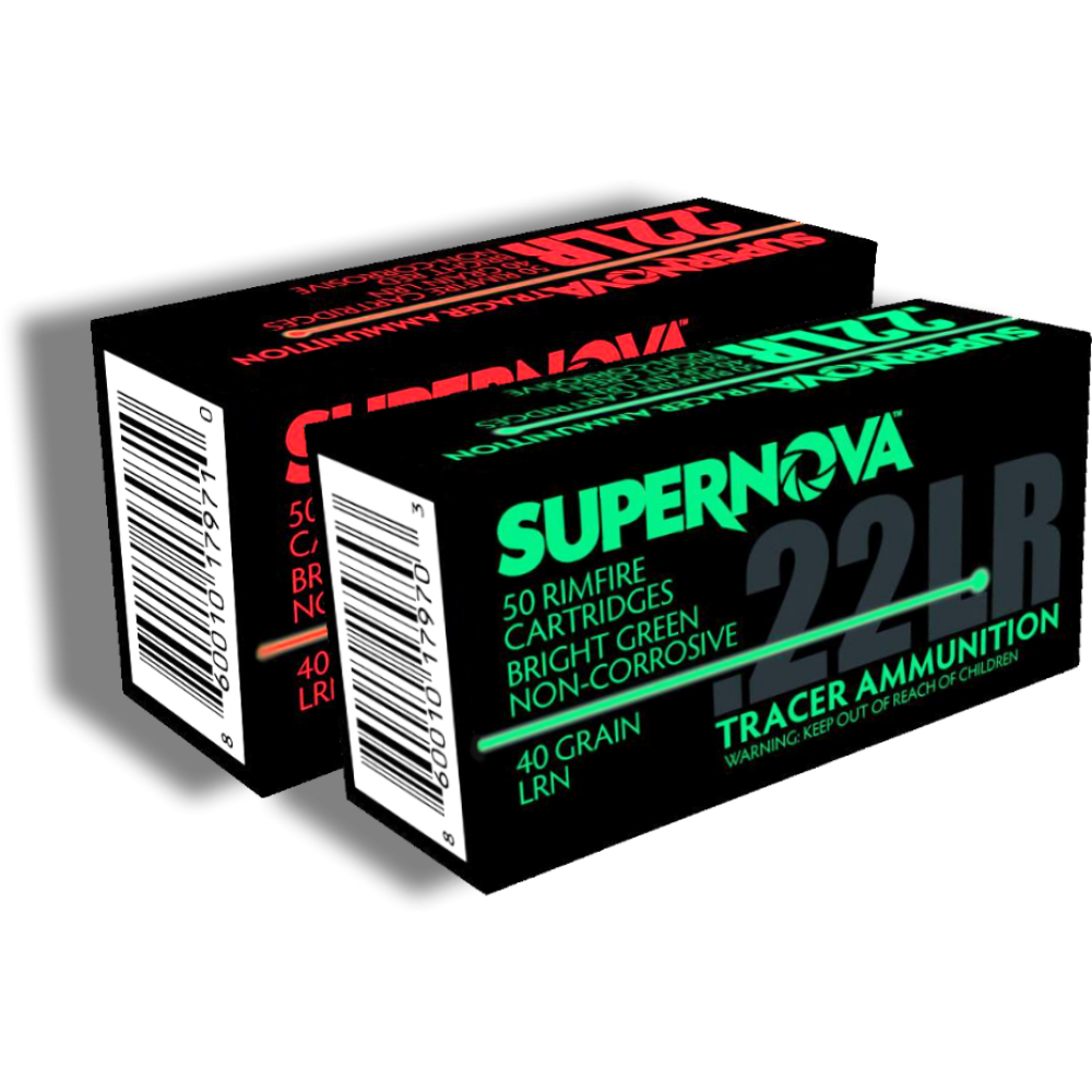 22 LR TRACER ROUNDS 50ct (GREEN)