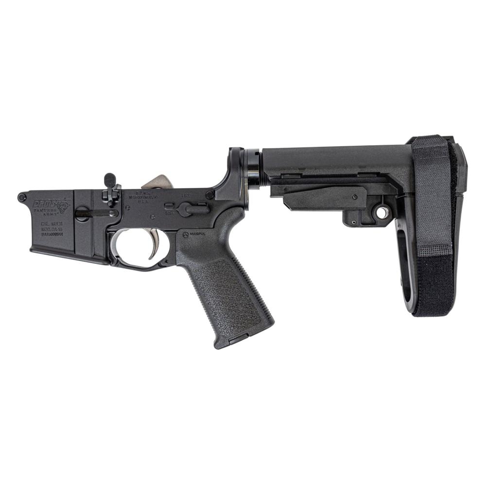 DPMS DP-15 MOE PPT SBA3 Lower, Black