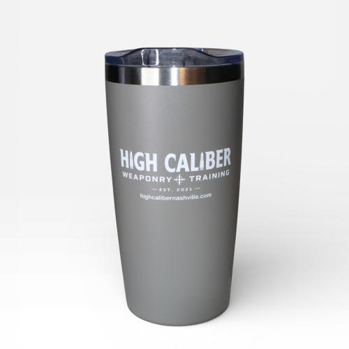 HC coffee tumbler matte gray