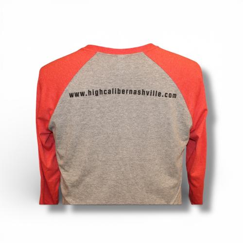 Baseball 3/4 sleeve red-XXL