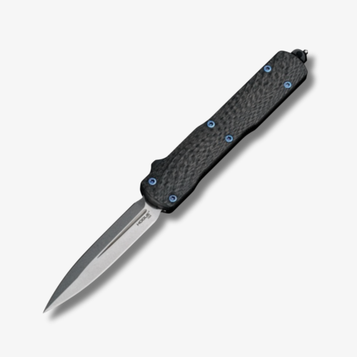 Hogue Counterstrike OTF Double Edge Tumbled Blade/Carbon Fiber