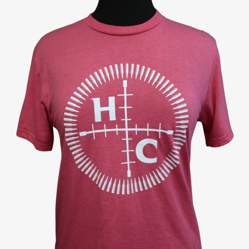 HC Logo Pink tee-L