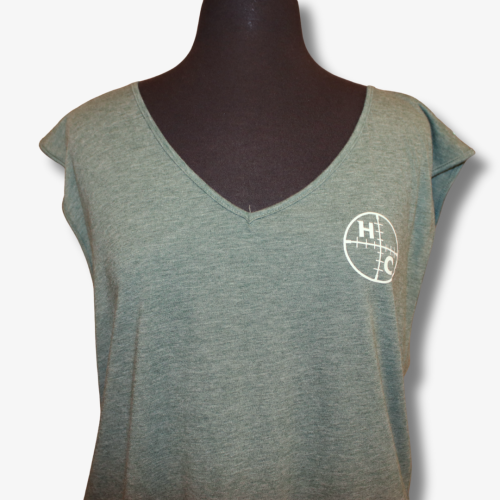 HC womens tank green-XL