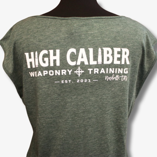 HC womens tank green-XL