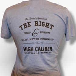 HC 2nd Amendment tee BLU-L