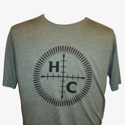 HC logo tee green-L