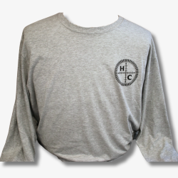 HC Logo Long Sleeve Gray-3XL