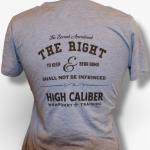 HC 2nd Amendment tee BLU-L