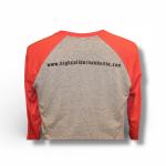 Baaseball 3/4 sleeve red-1